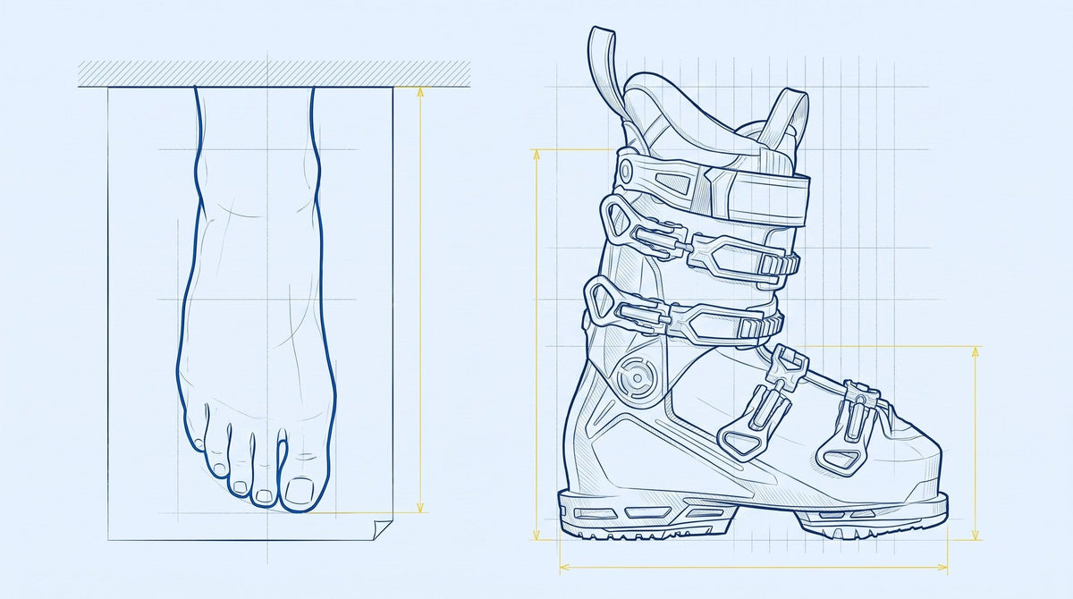 Disegno tecnico per la guida Tino Sport