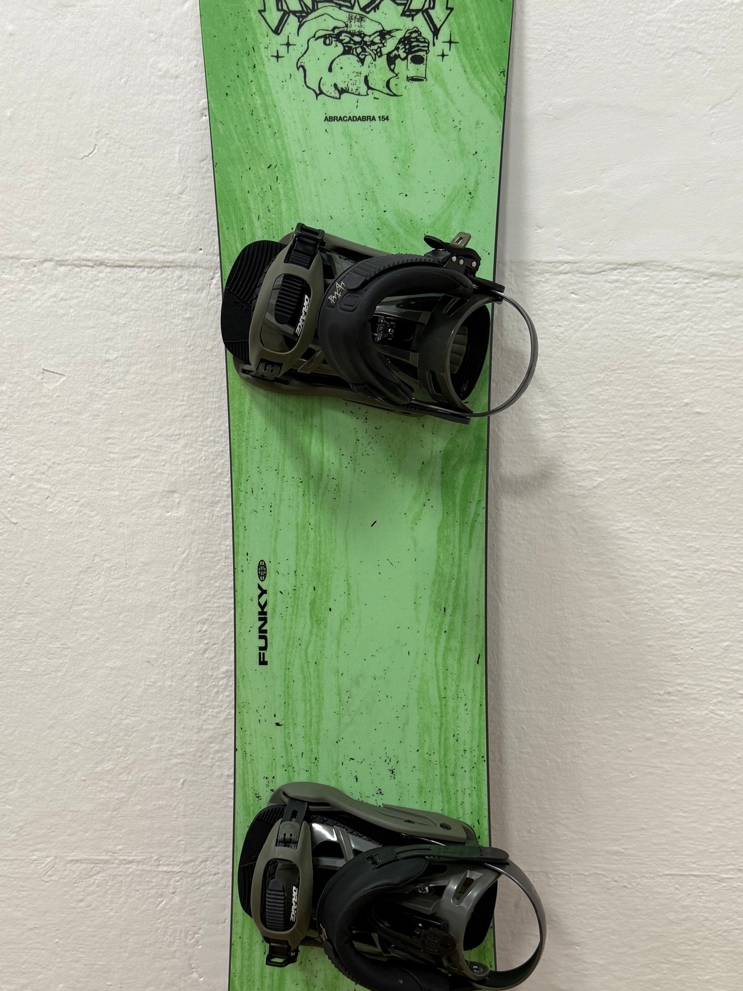 FUNKY ABRACADABRA MID WIDE RICONDIZIONATO CON ATTACCO DRAKE FIFTY GREEN
