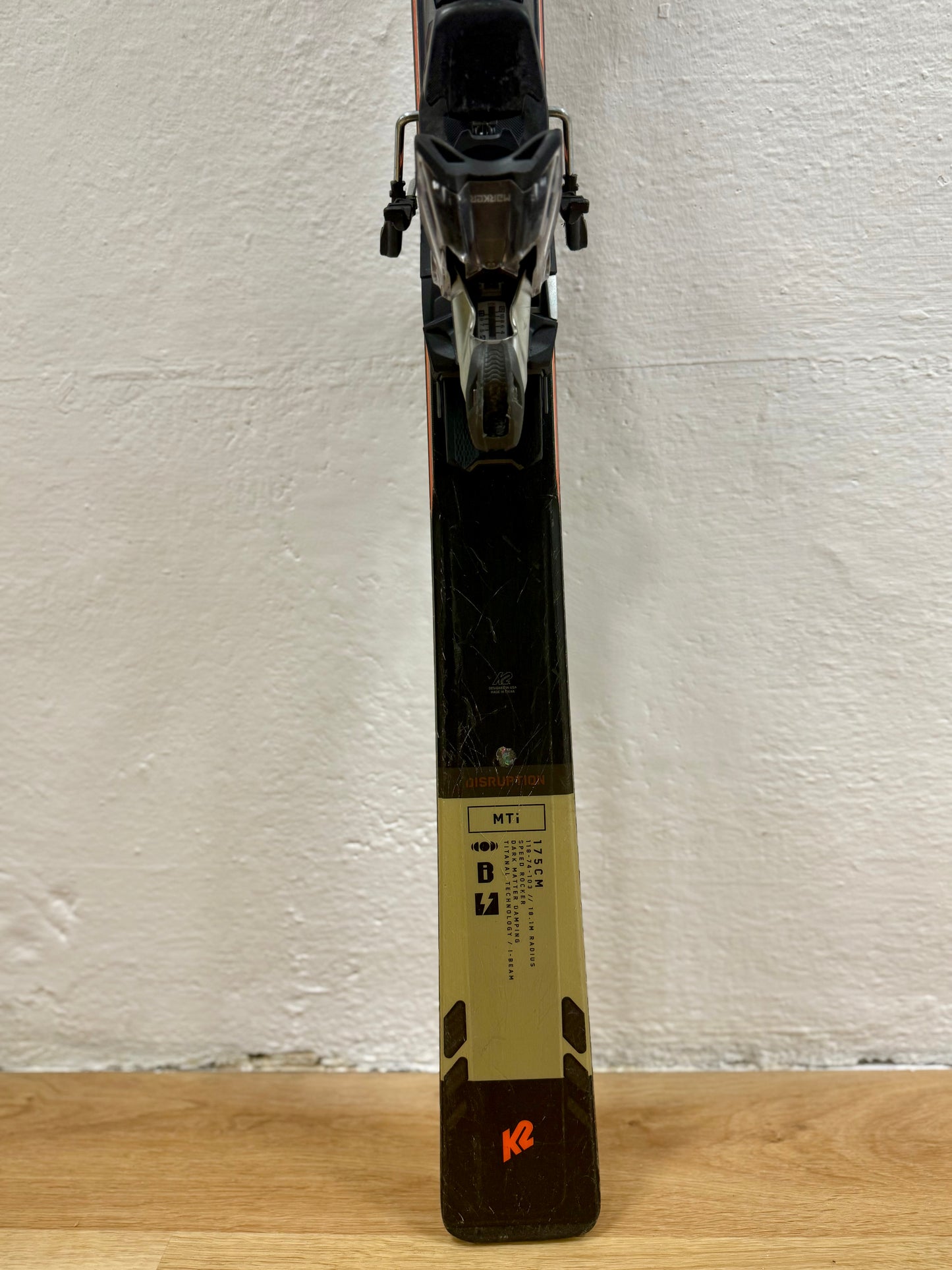 K2 DISRUPTION MTI RICONDIZIONATO CON ATTACCO MARKER COMP 12
