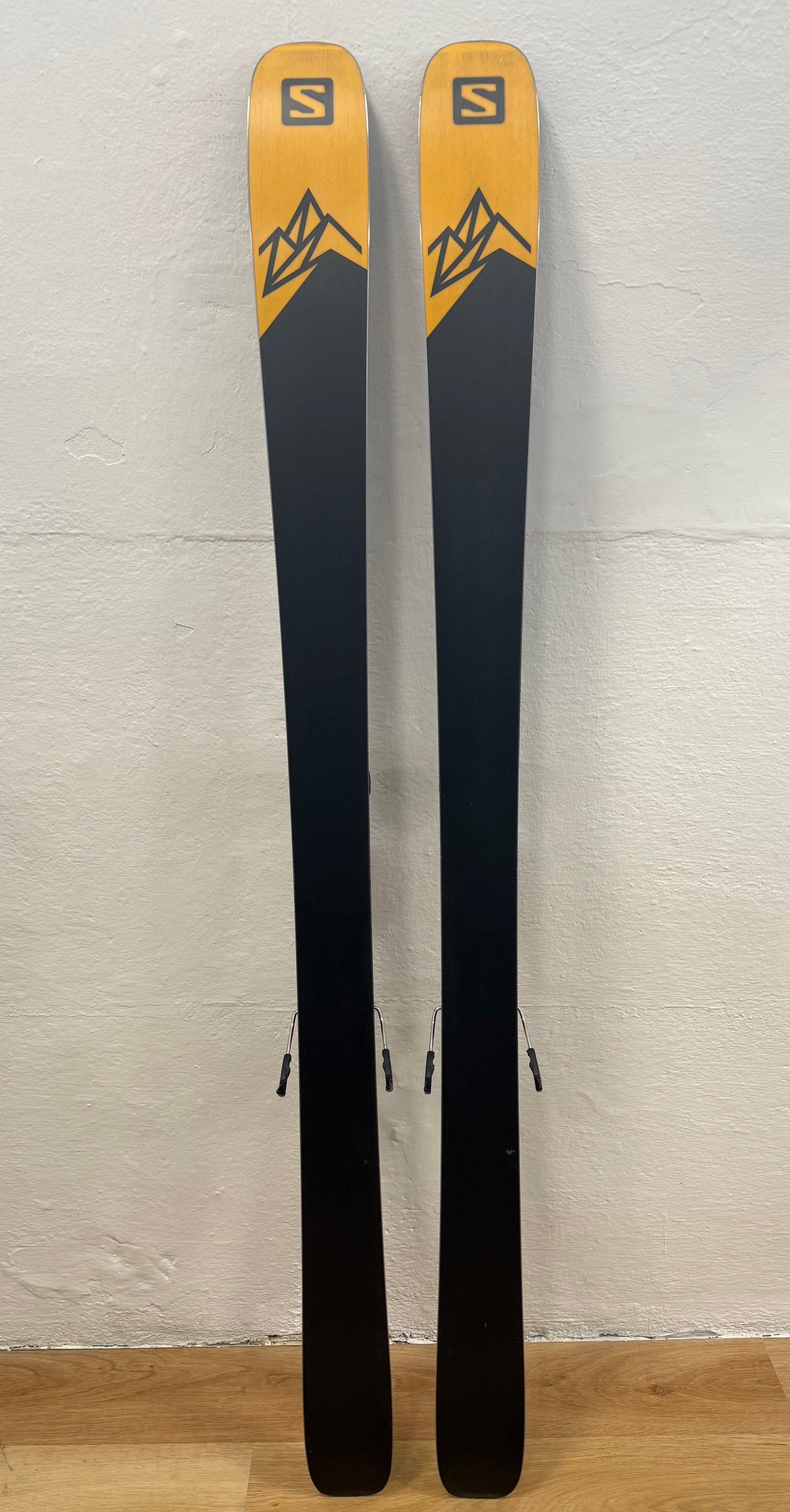 SALOMON QST 92 TOURING SKIS RICONDIZIONATO CON PELLI + ATTACCO GUARDIAN 13