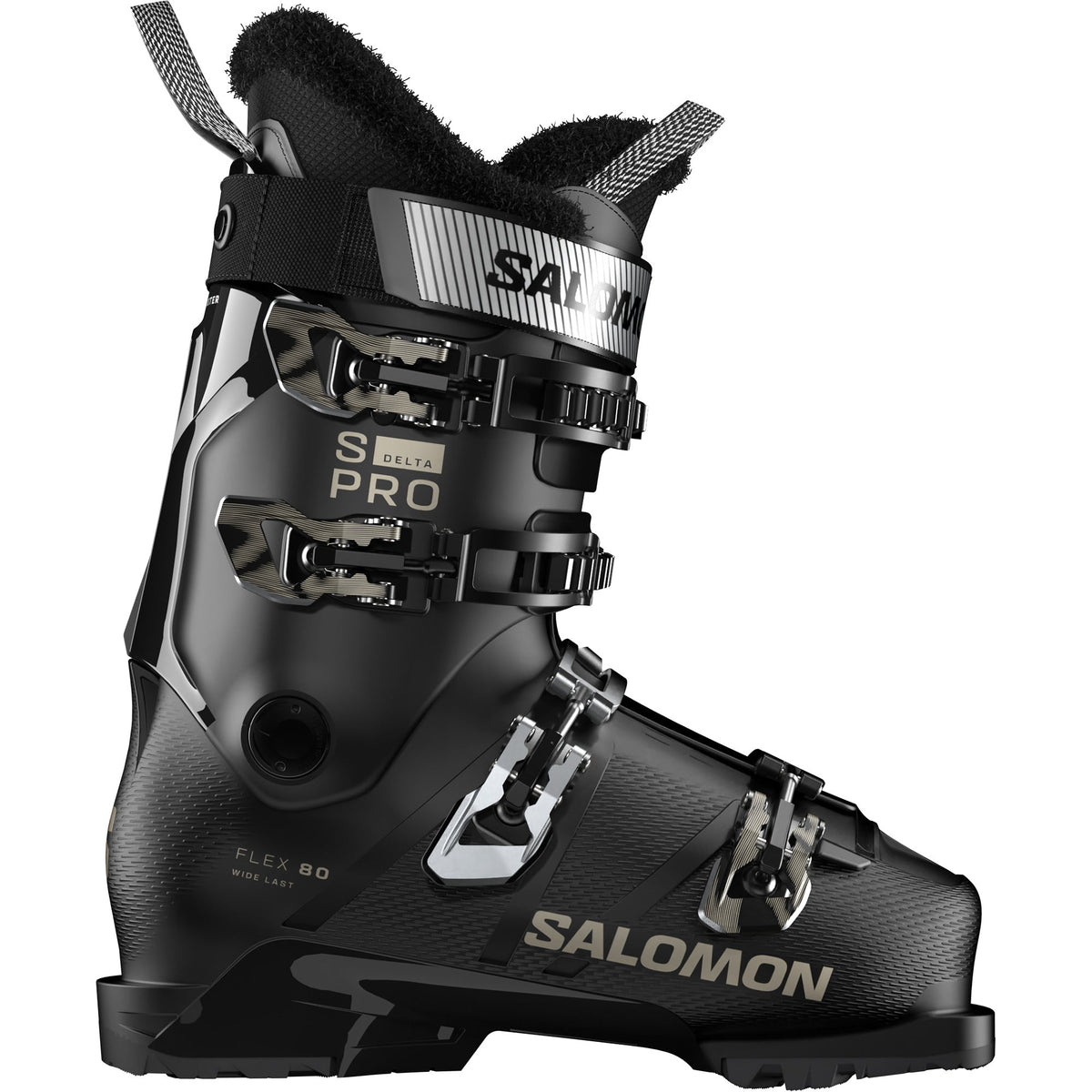 Scarponi da sci Salomon S/Pro Delta 80 W Nero/Bronzo (26/27)