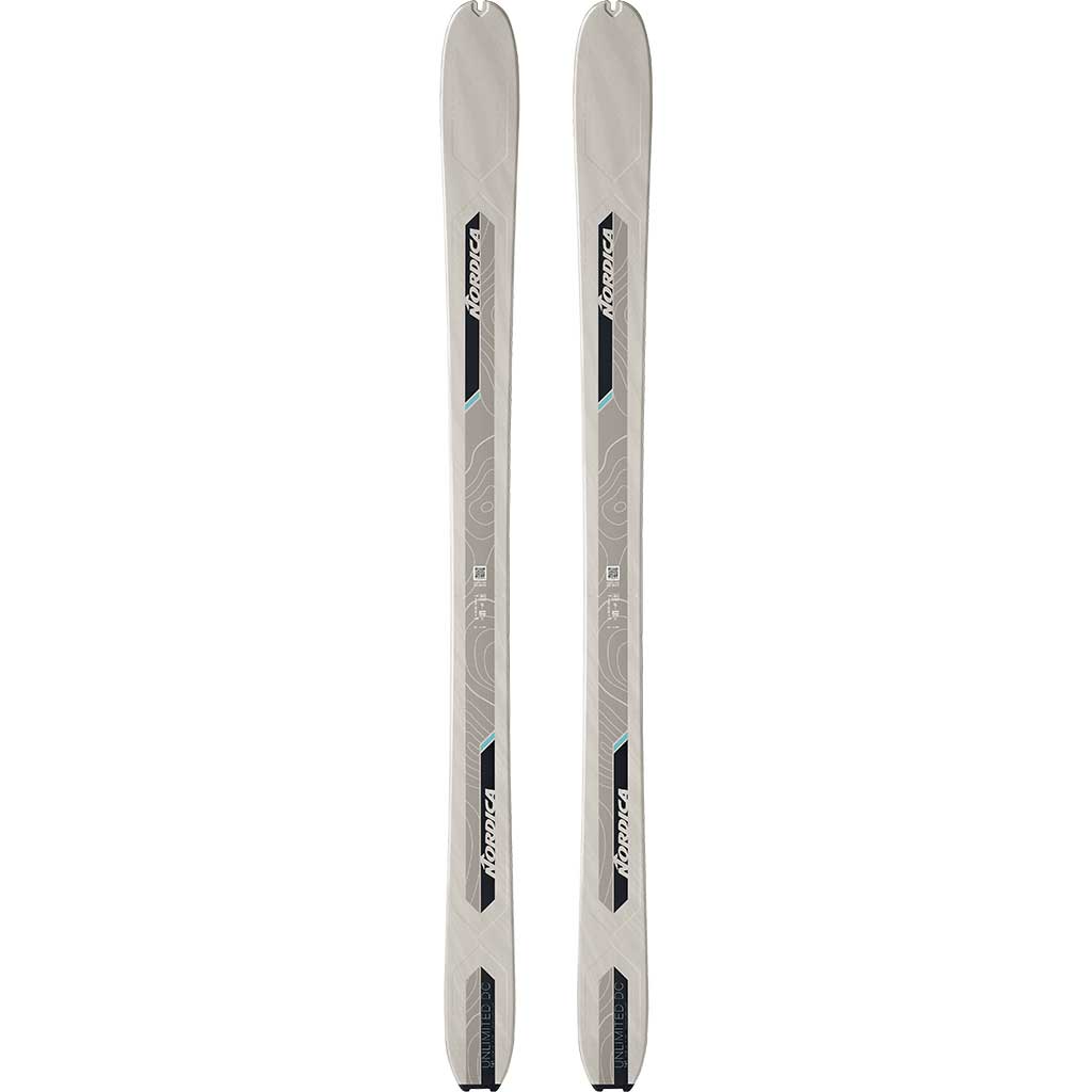 Sci freeride Nordica Unlimited DC Blue/Brown/White (26/27) — vista 2