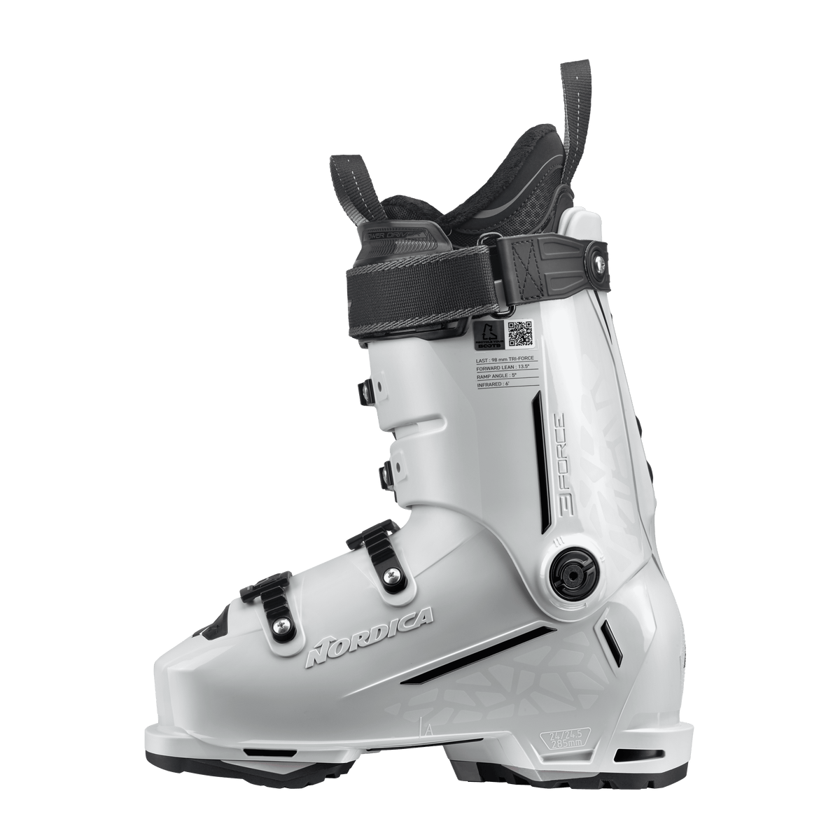 Scarpone da sci Nordica Promachine 3 105 W White / Black / Rose (26/27) — vista 2