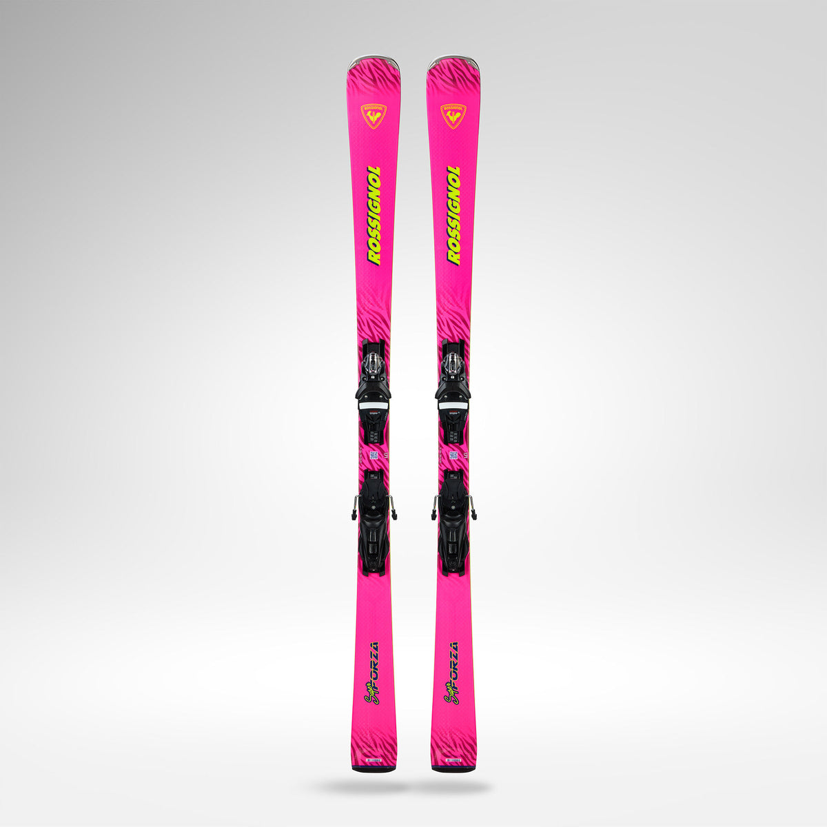 Sci da pista Rossignol Super Forza Pink + attacco Look NX 12 Konect (26/27) — vista 2