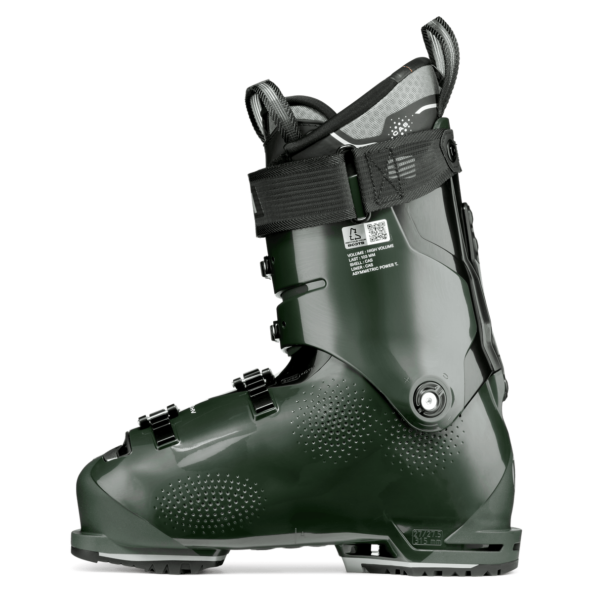 Scarpone da sci Tecnica Mach1 HV 120 TD Dark Progressive Green (26/27) — vista 4