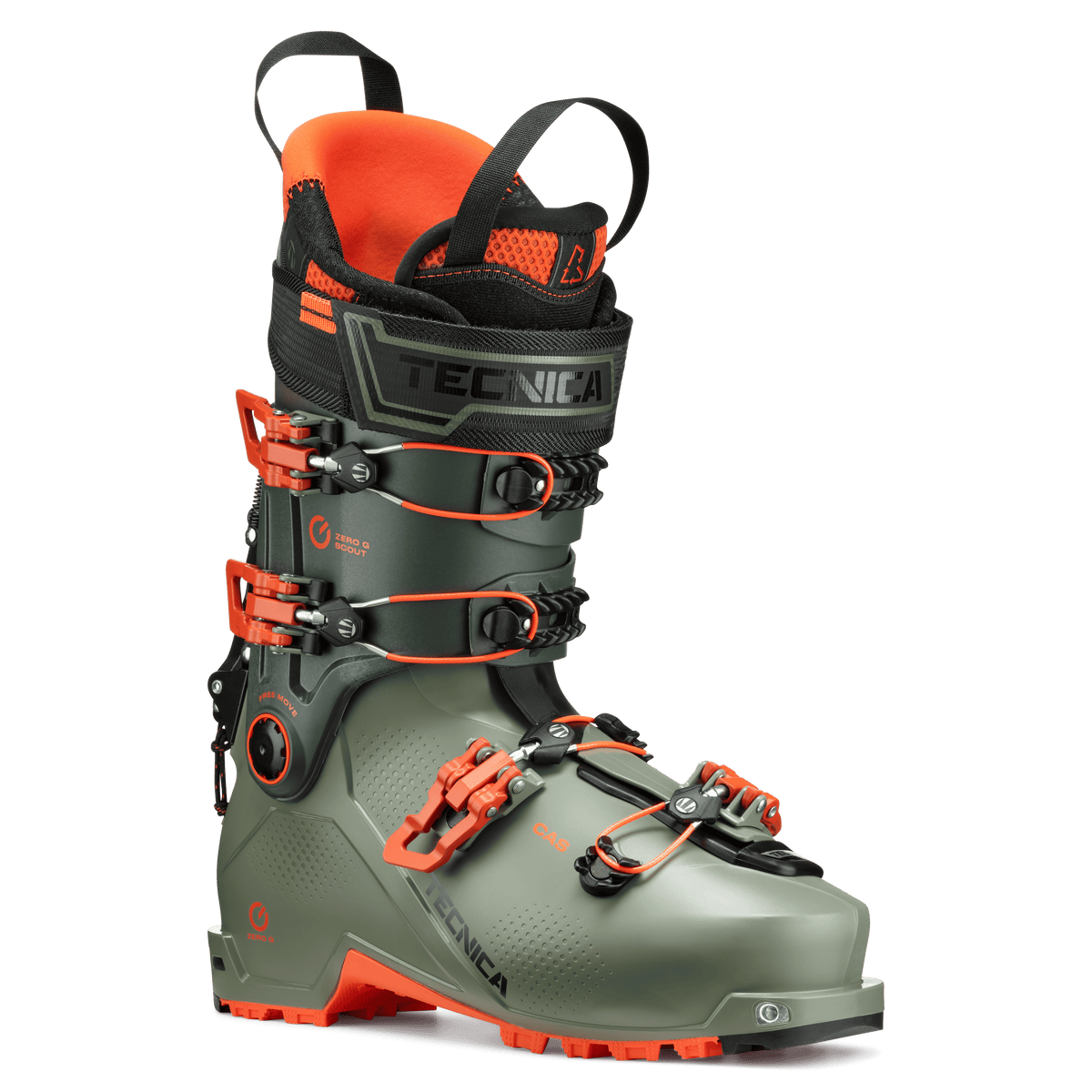 Scarponi da scialpinismo Tecnica Zero G Tour Scout Camp Green (26/27) — vista 5