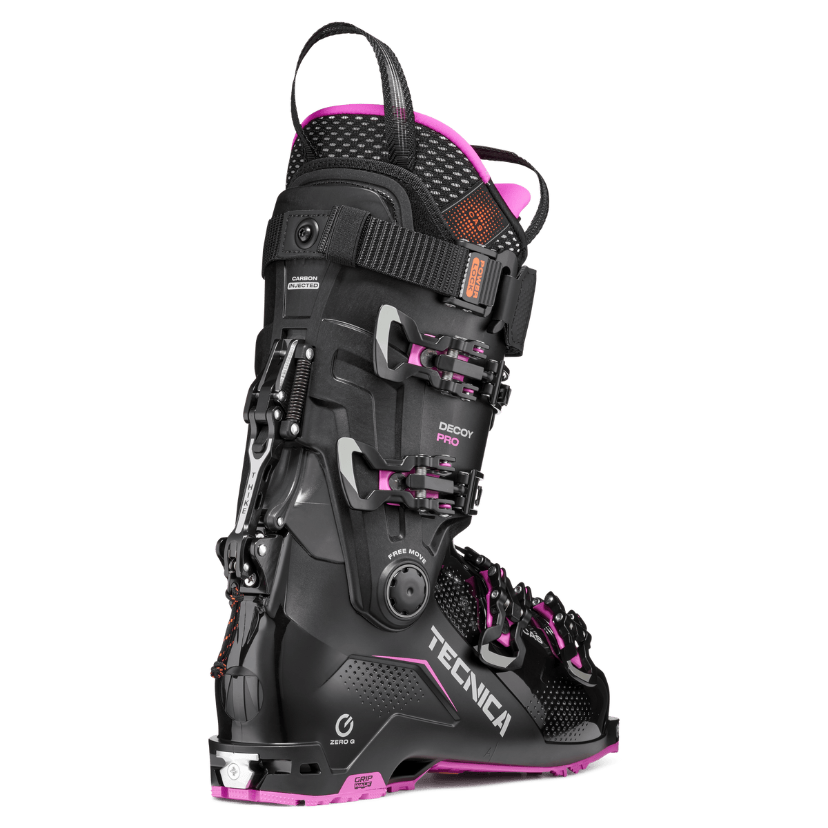 Scarponi da sci freeride Tecnica Zero G Decoy Pro GW Nero (26/27) — vista 6