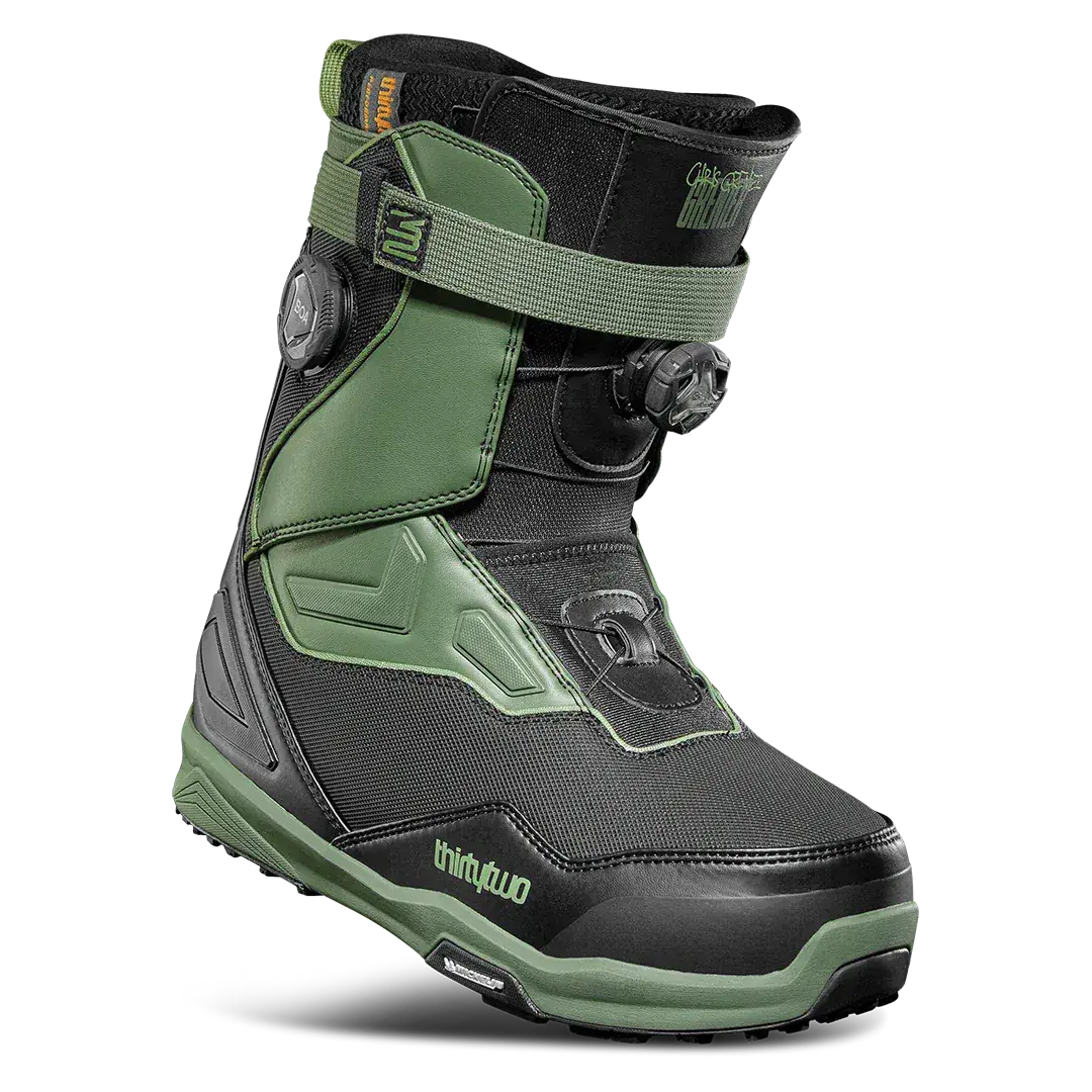 Scarponi snowboard ThirtyTwo TM-2 XLT Double BOA x Grenier Black/Green (2025/26)