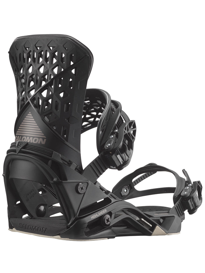 Attacco snowboard Salomon Highlander nero (26/27)