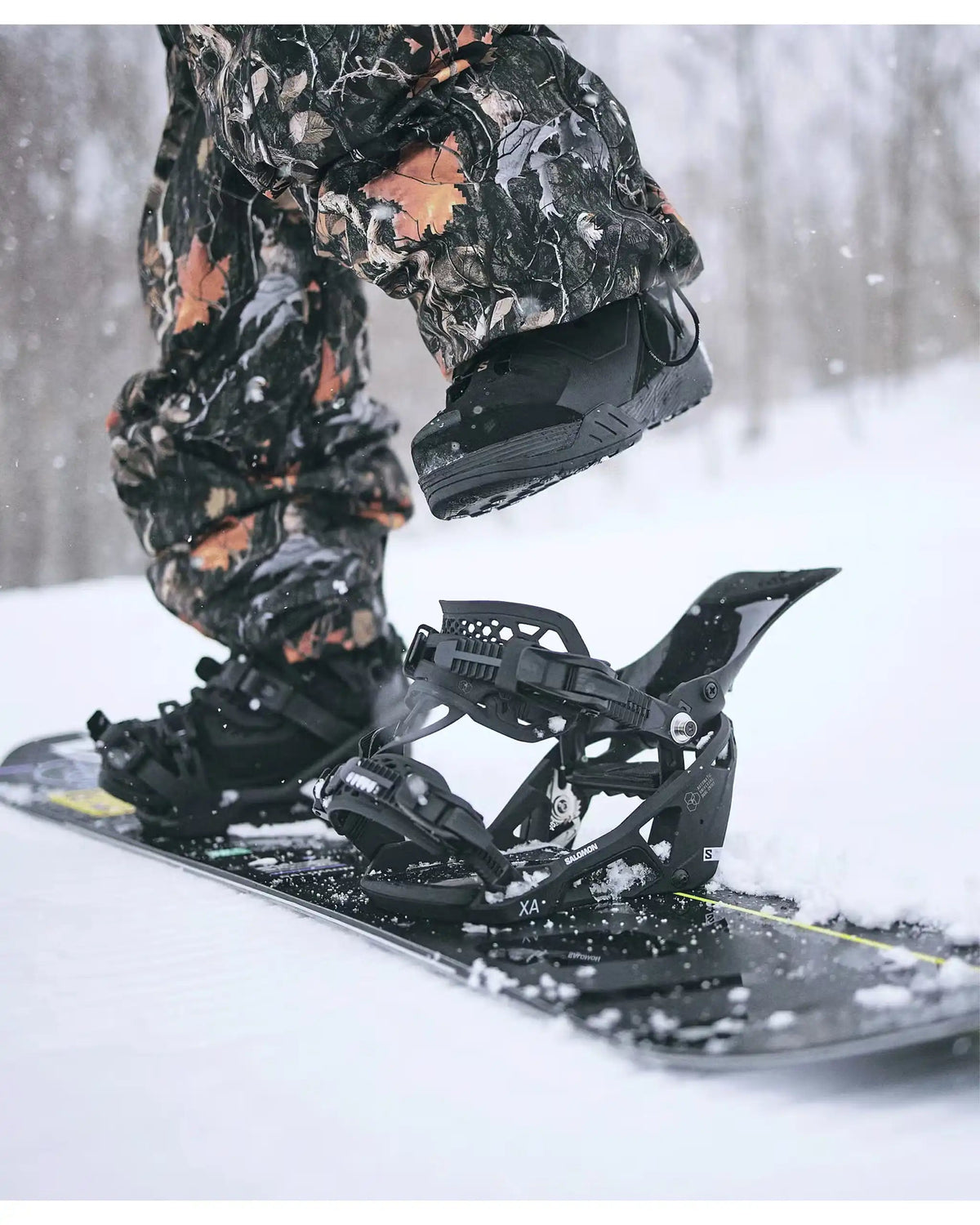 Attacco snowboard Salomon XA Supermatic rainy day (26/27) — vista 4