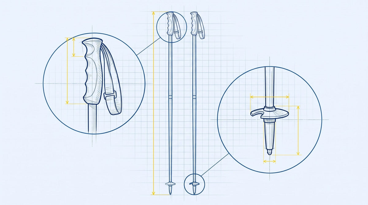 Disegno tecnico per la guida Tino Sport