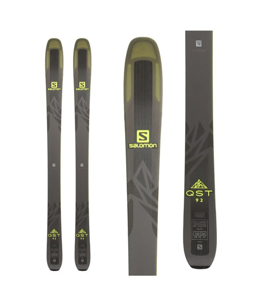 SALOMON QST 92 TOURING SKIS RICONDIZIONATO CON PELLI + ATTACCO GUARDIAN 13