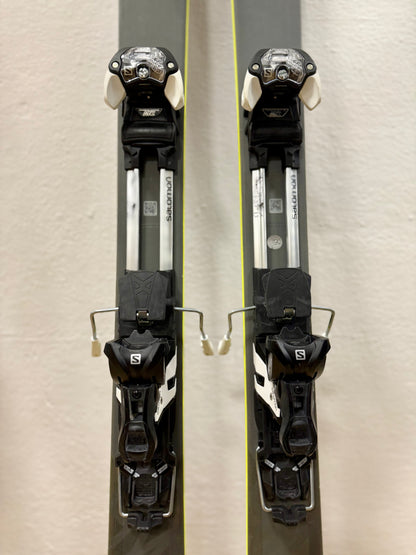 SALOMON QST 92 TOURING SKIS RICONDIZIONATO CON PELLI + ATTACCO GUARDIAN 13