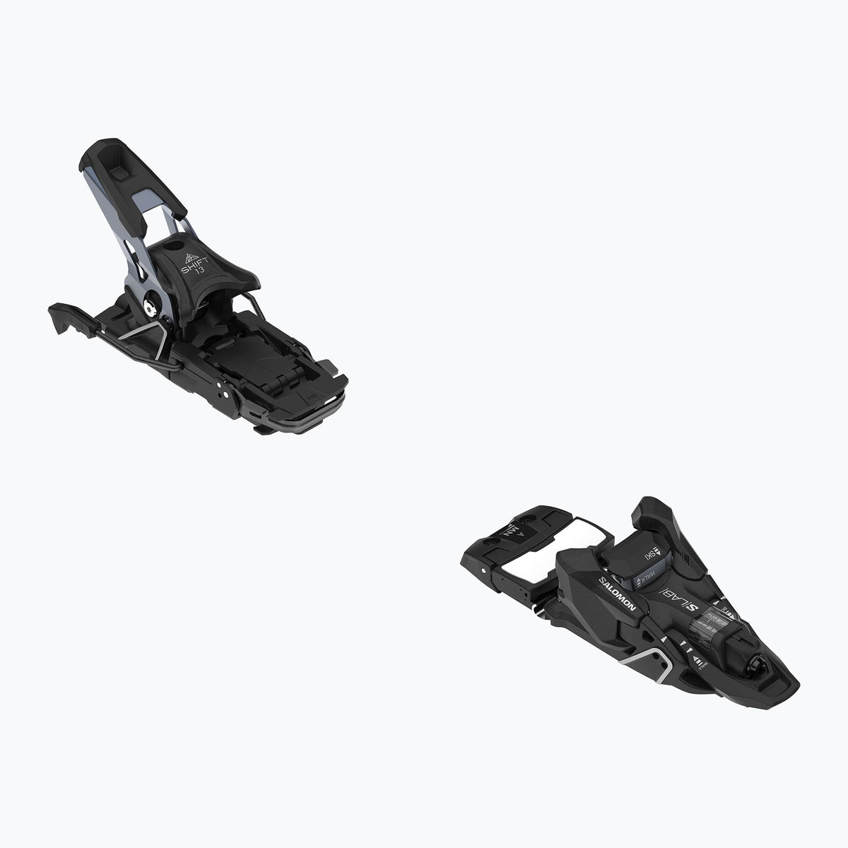 Attacchi scialpinismo Salomon S/LAB Shift² 13 MN Nero/Argento freno 100 mm (26/27)