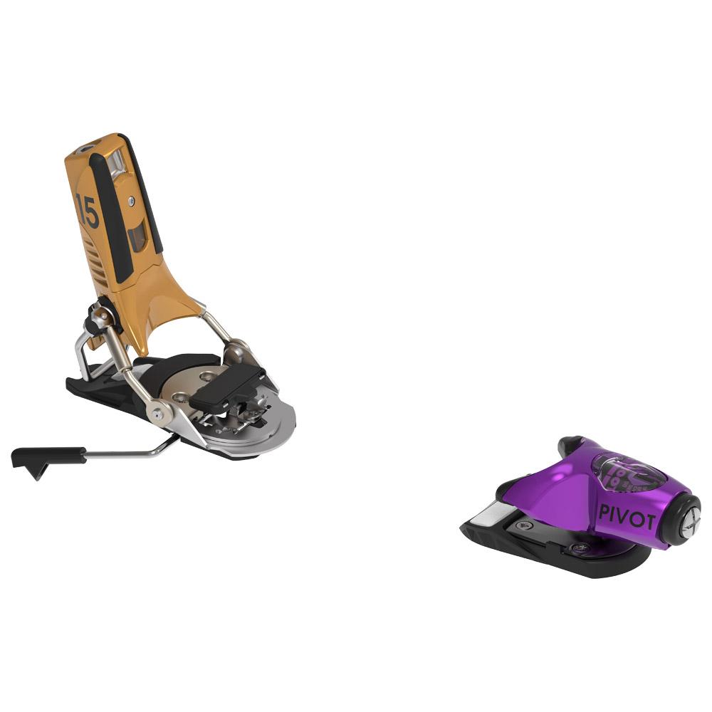 Attacchi da sci Look Pivot 2.0 15 GW B105 Purple Gold (26/27)
