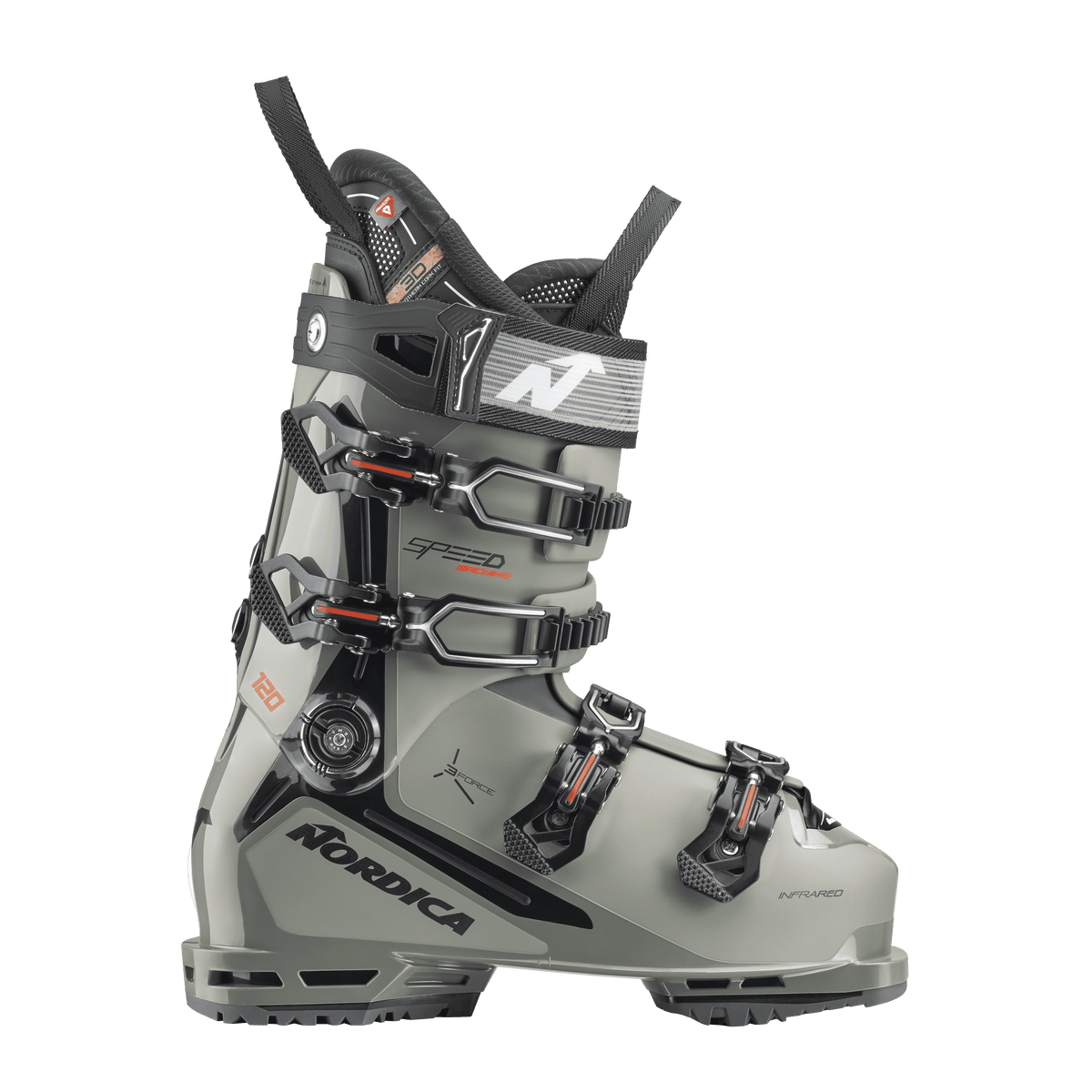 Scarpone da sci Nordica Speedmachine 3 120 Dark Grey / Black / Red (26/27)