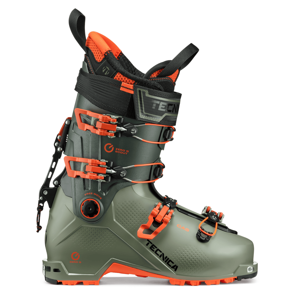 Scarponi da scialpinismo Tecnica Zero G Tour Scout Camp Green (26/27)