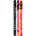 Sci freeride Salomon QST 100 Nero/Verde/Rosso senza attacco (26/27)