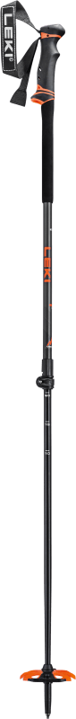 Bastoncino sci alpinismo Leki Helicon Lite antracite scuro-arancio neon-nero (26/27)