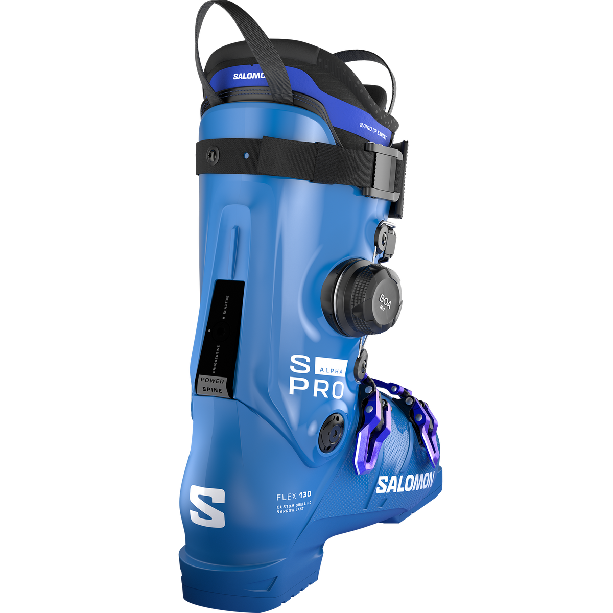 Scarponi da sci Salomon S/Pro Alpha C BOA 130 Blu (26/27) — vista 2