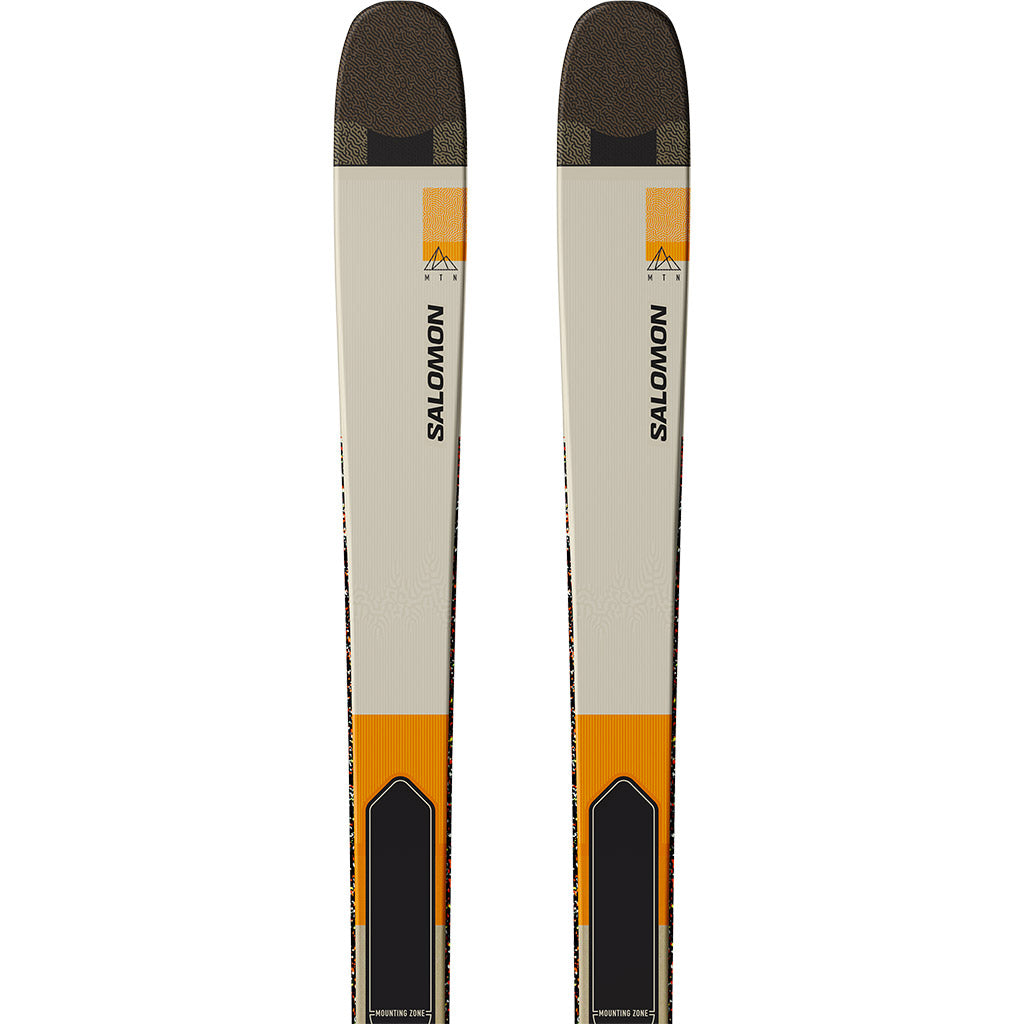 Sci scialpinismo Salomon MTN 91 Carbon con pelli Almond Milk/Black/Turmeric (26/27) — vista 2