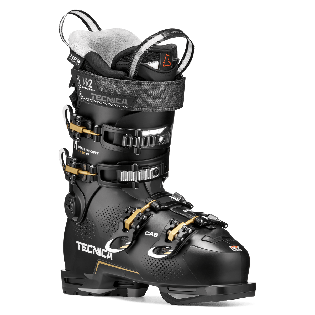 Scarpone da sci Tecnica Mach Sport MV 85 W Black (26/27) — vista 2