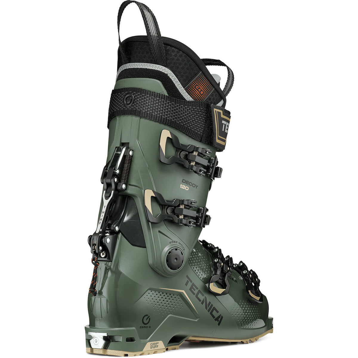 Scarpone da sci freeride Tecnica Zero G Decoy 120 GW Progressive Green (26/27) — vista 2