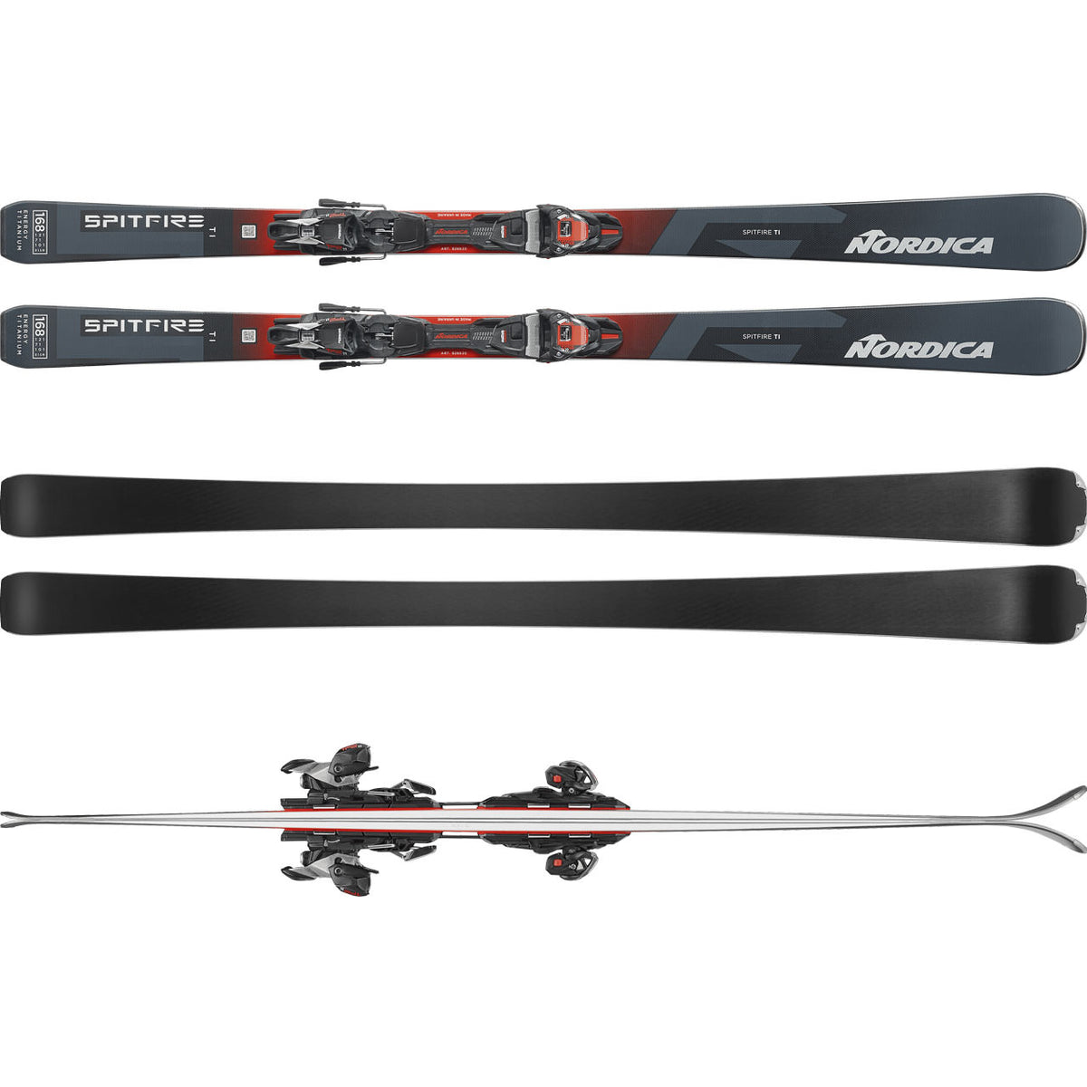 Sci Nordica Spitfire TI FDT Greyblue/Red/Silver (26/27) — vista 2