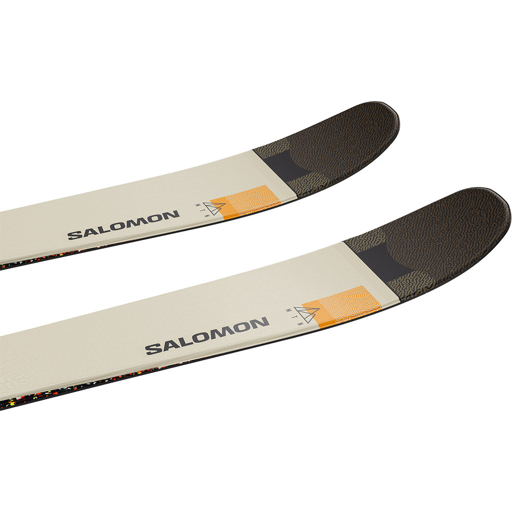 Sci scialpinismo Salomon MTN 91 Carbon con pelli Almond Milk/Black/Turmeric (26/27) — vista 3