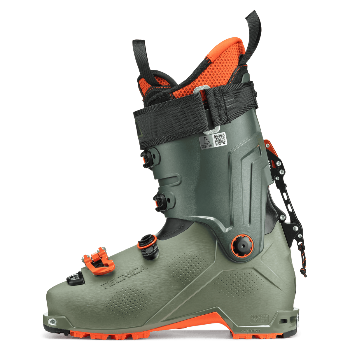Scarponi da scialpinismo Tecnica Zero G Tour Scout Camp Green (26/27) — vista 3