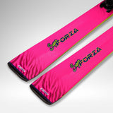 Sci da pista Rossignol Super Forza Pink + attacco Look NX 12 Konect (26/27) — vista 3