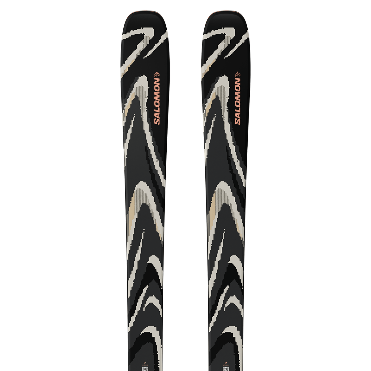 Sci all mountain Salomon QST 94 Black (26/27) — vista 3