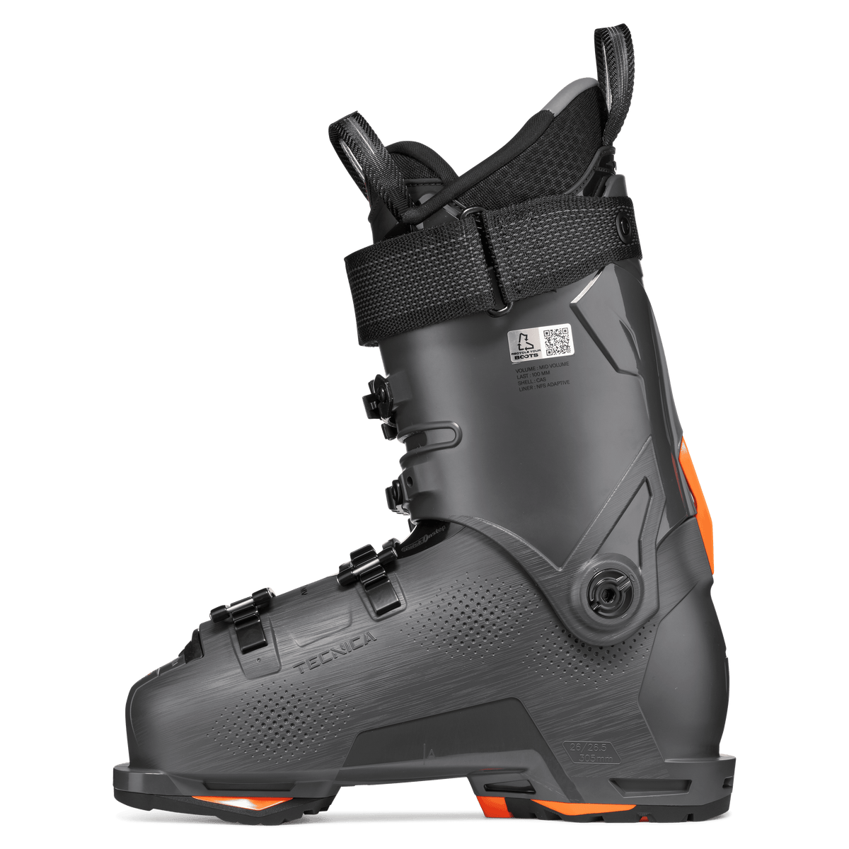 Scarpone da sci Tecnica Mach Sport MV 100 Race Grey (26/27) — vista 4