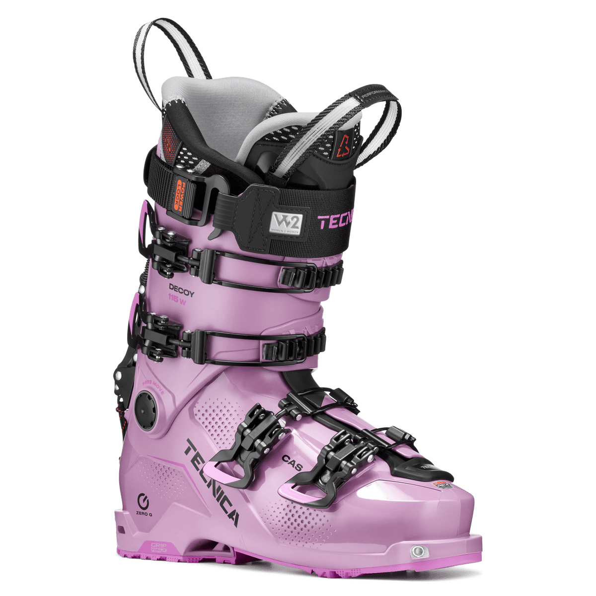 Scarponi da sci freeride Tecnica Zero G Decoy 115 W GW Progressive Pink (26/27) — vista 5