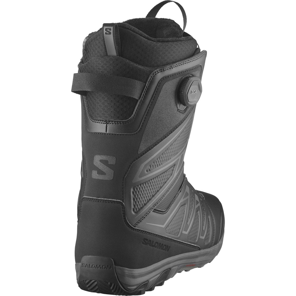 Scarponi snowboard Salomon Launch BOA SJ BOA Black (2025/26) — vista 2