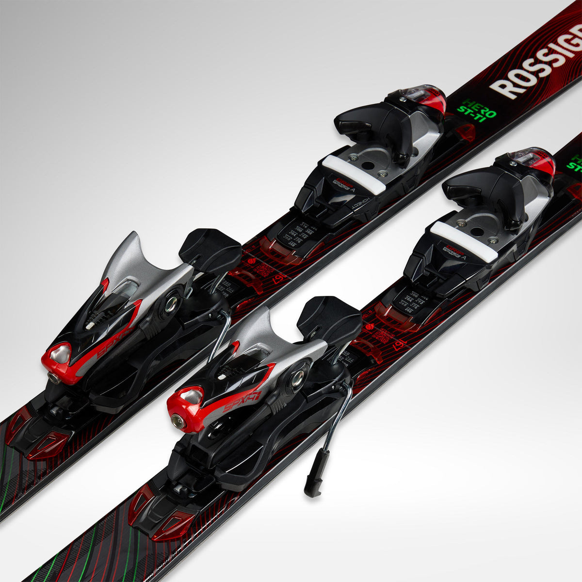 Sci da pista Rossignol Hero ST-TI + Look SPX 14 (26/27) — vista 5