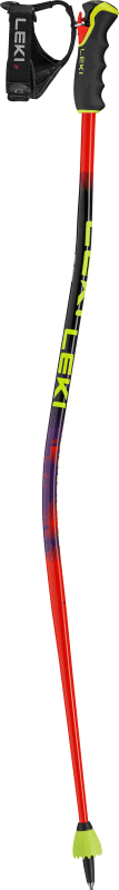 Bastoncini da sci da gara LEKI WCR Evo Lite GS TR rosso-viola-giallo (26/27)
