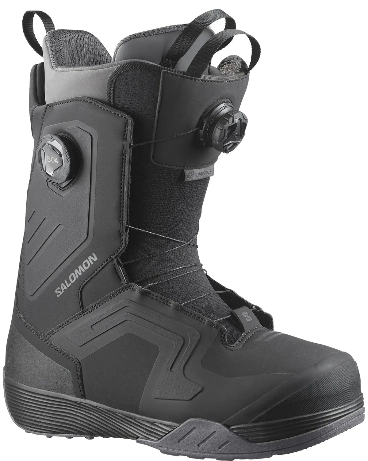 Scarponi snowboard Salomon Dialogue Dual Boa Wide nero (26/27)