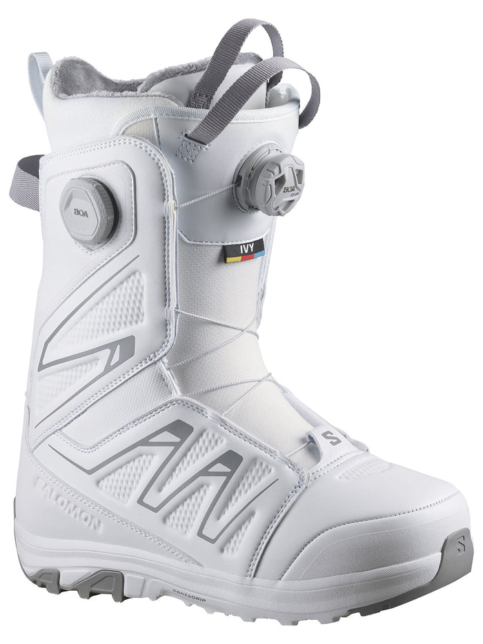 Scarponi snowboard Salomon Ivy Boa SJ Boa bianco donna (26/27)