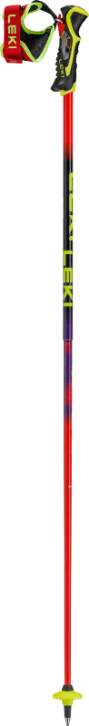 Bastoncini da sci da gara LEKI Venom SL TR rosso-viola-giallo (26/27)