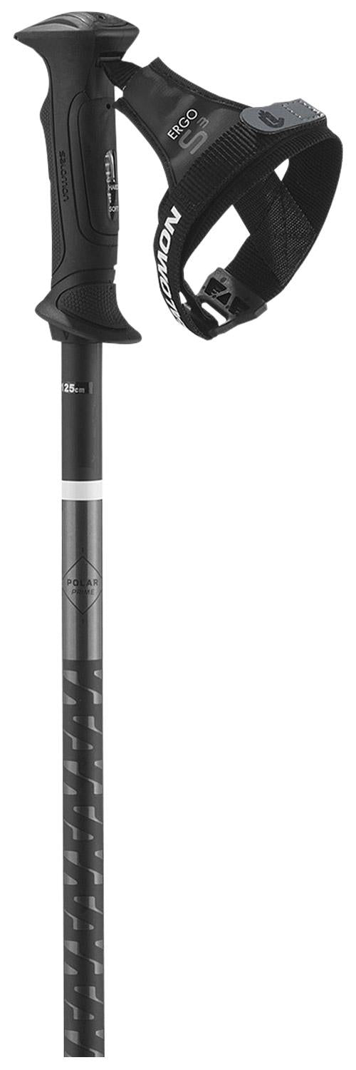Bastoncino da sci Salomon Polar Prime Ergo S3 nero (2025/26) — vista 2