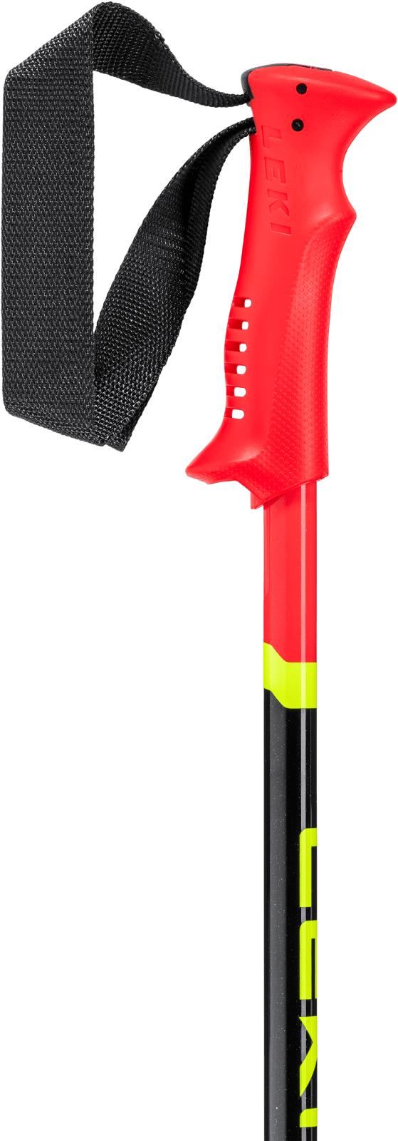 Bastoncino da sci junior LEKI Racing Kids rosso — vista 3