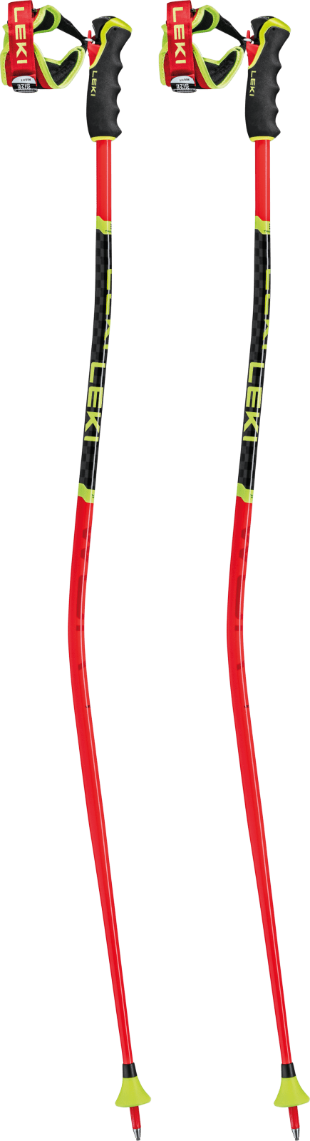 Bastoncino da sci da gara LEKI WCR TBS GS 3D rosso (2025/26) — vista 4