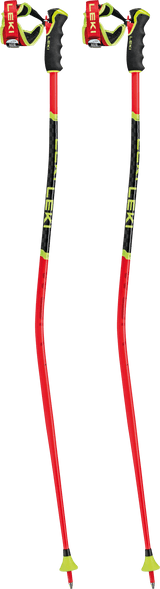 Bastoncino da sci da gara LEKI WCR TBS GS 3D rosso (2025/26) — vista 4
