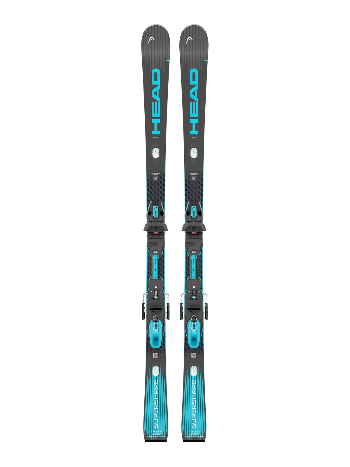 Sci Head Supershape e-Speed SW con attacco Protector EVO PR 13 GW, grigio (26/27)